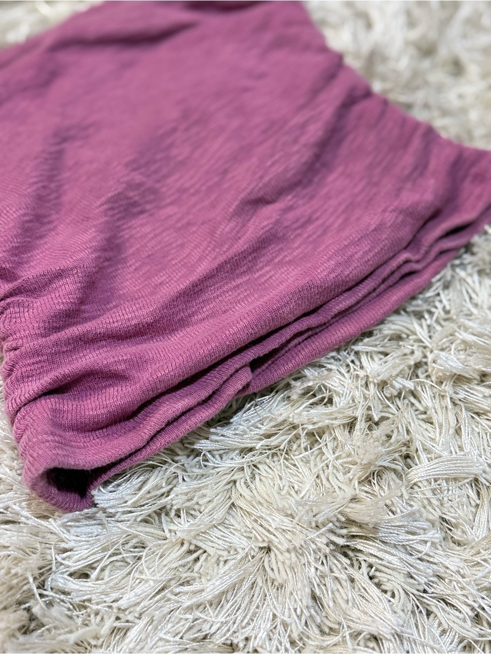 Free People Tube Top Fuchsia Strapless Crop Top XS/S - Picture 6 of 16